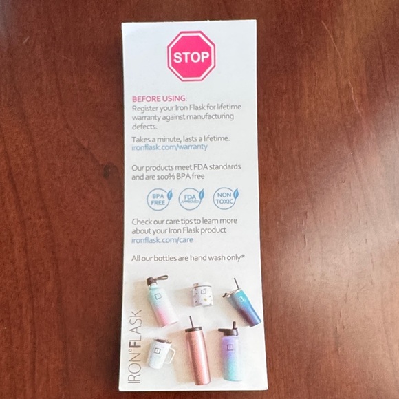 IRON°FLASK 24 oz Insulated Travel Mug w/ Handle – Gradient Purple Blue - Picture 7 of 9